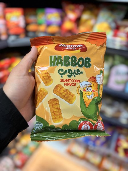 بمبا حبوب طعم الذرة
