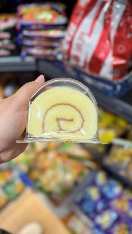 كعكة يابانية ملولبة بالحليب